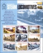 Grenada Grenadines 2004 Trains/ Steam Engines/ Locomotives/ Railway/ Rail 9v sht (s717h)