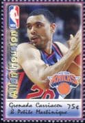 Grenada Grenadines 2005 Allan Houston/ Basketball/ Sports/ Games/ Sportsmen/ People 1v (s1782f)