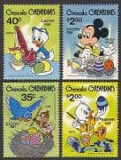 Grenada Grens 1981 Disney / Easter / Mickey 4v set (n22453)