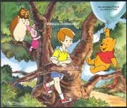 Grenada Grens 1997 Disney/ Winnie the Pooh/ Owl/ Piglet/ Bears/ Cartoons 1v m/s (b1996)