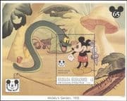 Grenadines of Grenada 1993 Disney/ Mickey Mouse 65th/ Snake/ Cartoons/ Animation 1v m/s (b245h)