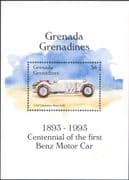 Grenadines of Grenada 1993 Mercedes Benz/ Cars/ Motors/ Transport 1v m/s (s406f)