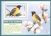 Grenadines of Grenada 1995 Weaver/ Birds/ Nature/ Wildlife/ StampEx 1v m/s (b8970)