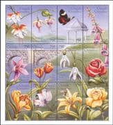 Grenadines of Grenada 1996 Flowers/ Nature/ Plants/ Butterfly 12v sht (b5311e)
