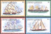 Grenadines of Grenada 2001 Sailing Ships/ Boats/ Sail/ Transport 4v set (b1450g)