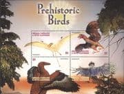 Grenadines of Grenada 2005 Prehistoric Animals/ Nature/ Birds 4v m/s (s1419j)