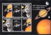 Grenadines of Grenada 2009 Space / Moon Landing / Apollo 11 / Planets 6v m / s (n40197)