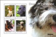 Grenadines of Grenada 2011 Dogs/ Animals/ Pets/ Nature/ Labrador/ Spaniel/ Alsatian 4v m/s (b3709m)