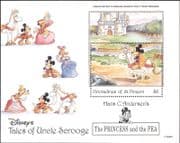 Grenadines of St Vincent 1992 Disney/ Princess/ Pea/ Stories/ Cartoons 1v m/s (b2224)