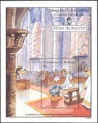 Grenadines of St Vincent 1992 Disney/ Puss in Boots/ Donald Duck/ Tales/ Cartoons 1v m/s (n19082e)