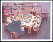 Grenadines of St Vincent 1992 Disney/ Sleepy Hollow/ Film/ Cinema/ Animation/ Cartoons 1v m/s s1306