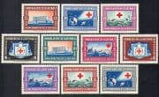 Guatemala 1960 Red Cross / Medical / Health / Welfare / Soldier / Building 10v set n37218