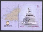 Guernsey 2003 Fishery Protection/ Navy/ Boat/ Ships/ Transport 1v m/s (n26554)