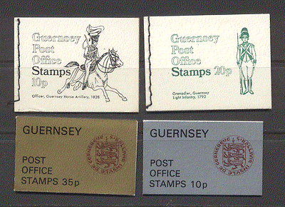 Guernsey 4 x bklts Military / Horse / Tourism / Flowers (a41)