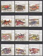Guinea 1971 Fish / Marine / Nature / Wildlife 12v set n20490