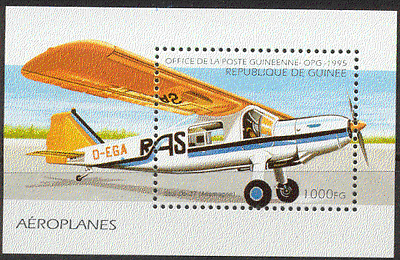 Guinea 1995 Aviation / Planes / Transport / Flight m / s b10090