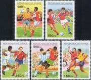 Guinea 1995 Football World Cup Championships/ Sport/ Soccer/ Games 5v set (b10104)