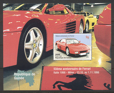 Guinea 1998 CARS / Ferrari / Motor Racing shtlt n12189