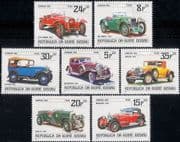 Guinea-Bissau 1984 Mercedes/Bentley/ MG/ Alfa Romeo/ Cars/ Transport/ Motoring 7v set (n11244)