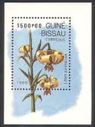 Guinea Bissau 1989 Orchids / Flowers / Nature m / s ref:b10109
