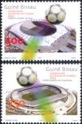 Guinea-Bissau 2002 Football World Cup/ Sports/ Soccer/ Stadiums/ Buildings 2v set (s1635x)