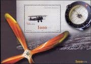 Guinea Bissau 2002 Planes/ Bi-planes/ Aircraft/ Aviation/ Transport 1v m/s (s3307)