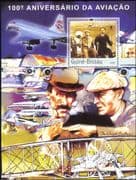 Guinea-Bissau 2003 Aircraft/ Planes/ Aviation/ Wright Bros./ Concorde 1v m/s (n12117)