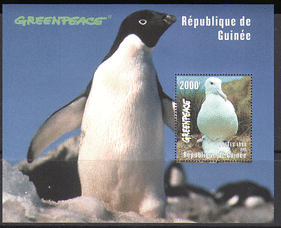 Guinea GREENPEACE / PENGUIN / Bird m / s ref:n13533