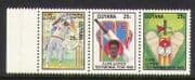 Guyana 1985 Cricket / Sports / Clive Lloyd 3v stp (n20415)