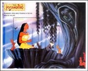 Guyana 1995 Disney/ Pocahontas/ Films/ Cinema/ Movie/ Cartoons/ Animation 1v m/s (b4762)