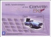 Guyana 2003 Corvette/ Classic Cars/ Motoring/ Motors/ Transport 1v m/s (s5078c)