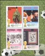 Guyana 2006 Football World Cup Championships/ WC/ Soccer/ Sports/ Games 4v m/s (b2060e)