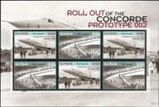 Guyana 2007 Concorde Prototype 002/ Aircraft/ Planes/ Aviation/ Transport 6v m/s (n11220d)