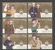 Hong Kong 1994 H K Police Force 150th/ Law/ Order/ Policeman 6v set (n25787)