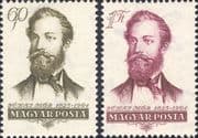 Hungary 1954 Maurus Jokai/ Writer/ Author/ Literature/ Books/ People 2v set (n46809)