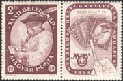 Hungary 1959 Shepherd/ Letter/ Stamp Day/ Exhibition/ StampEx 1v + lbl (n45574)