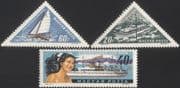 Hungary 1963 Lake Balaton/ Boats/ Ships/ Sailing/ Tourism/ Transport 3v set (n44853)