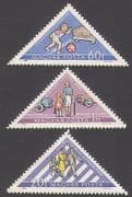 Hungary 1964 Road Safety / Cars / Transport / Welfare / Children / Animation 3v set n34955