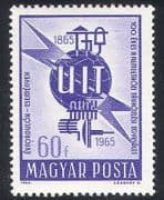 Hungary 1965 ITU-UIT / Radio / Telecomms / Communications 1v (n39945)