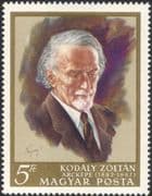 Hungary 1967 Zoltan Kodaly/ Composer/ Music/ People/ Arts/ Entertainment 1v (n45466)