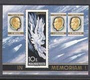 Hungary 1968 Space / Gagarin / White / Komarov / Astronauts / Icarus 1v m / s (n23941)
