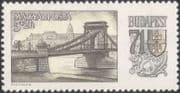 Hungary 1969 Stamp Exhibition/ Chain Bridge/ Bridges/ Architecture/ Transport/ River Danube/ StampEx 1v (n45446)