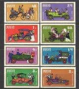 Hungary 1970 Cars / Motoring / Transport / Rolls-Royce / Ford / Benz 8v set (n26050)
