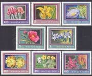 Hungary 1971 Flowers / Cactus / Succulents / Plants / Nature 8v set (n35120)