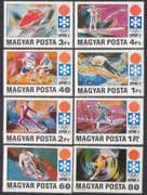 Hungary 1971 Winter Olympic Games, Sapporo/ Olympics/ Sports/ Skiing/ Shooting/ Ice Hockey/ Skating 8v set (n35122)