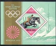 Hungary 1972 Horses / Show Jumping / Olympics / Sports / Olympic Games 1v m / s (n34463)