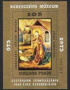 Hungary 1973 Christian Paintings / Art / Painting / Bible / Animals 1v m / s (n36737)
