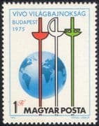 Hungary 1975 Fencing Championships/ Swords/ Epee/ Rapier/ Sports/ Games/ Animation 1v (n44696)