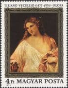 Hungary 1976 Titian/ Art/ Artists/ Painting/ Painters/ Woman/ Heritage/ Naked/ Nude 1v (n45632)