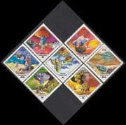 Hungary 1978 Space / Planets / Science Fiction / Rockets / Animation 7v set (n24048)